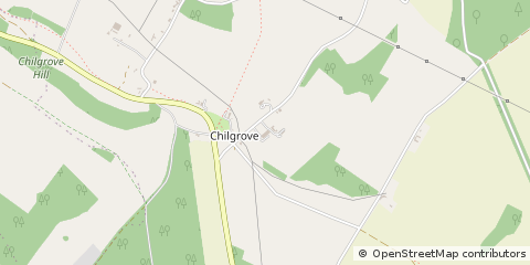 Map of Chichester, West Sussex