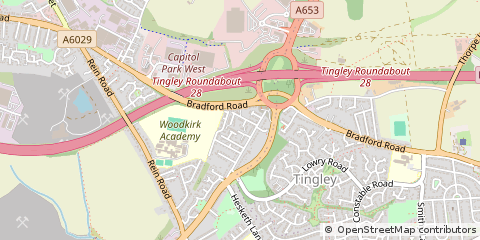 Map of Wakefield