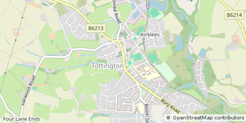 Map of Bury