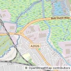 Map of Dartford, Kent