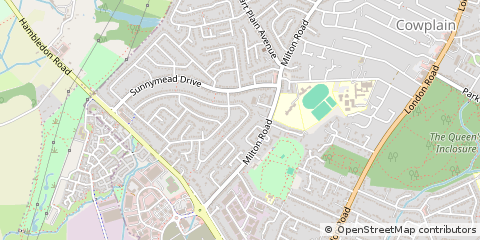 Map of Waterlooville, Hampshire