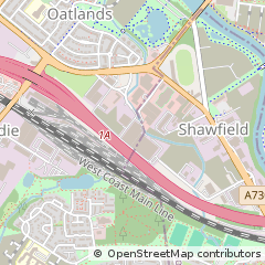 Map of Glasgow