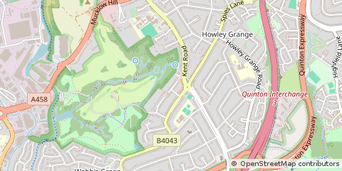 Map of Halesowen, West Midlands