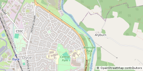 Map of Aberdeen