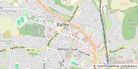 Map of Batley