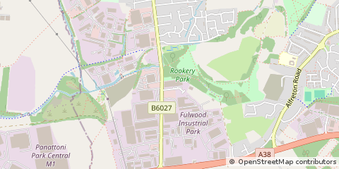 Map of Sutton-in-Ashfield, Nottinghamshire