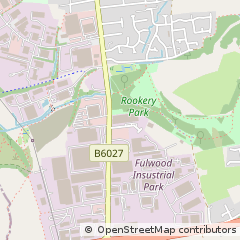 Map of Sutton-in-Ashfield, Nottinghamshire