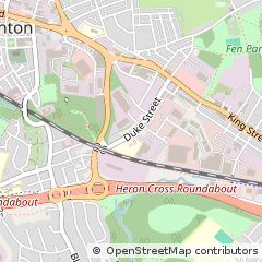 Map of Stoke-on-Trent, Staffordshire