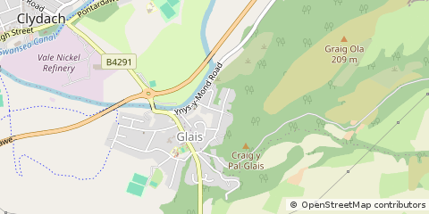 Map of Swansea