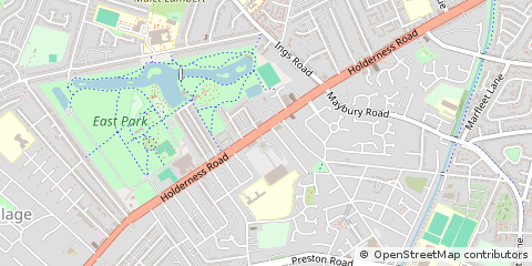 Map of Hull