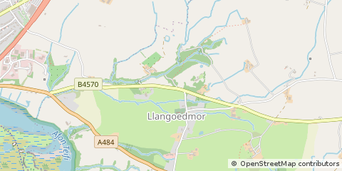 Map of Cardigan
