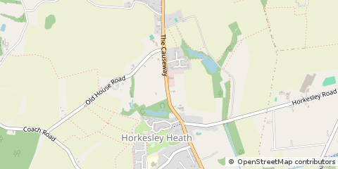 Map of Colchester, Essex