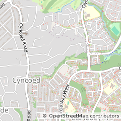 Map of Cardiff