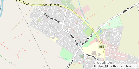 Map of Leicestershire