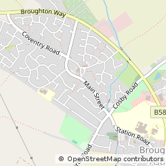 Map of Leicestershire