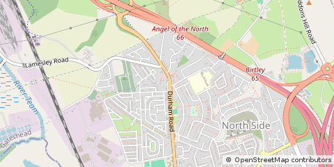 Map of Chester LE Street