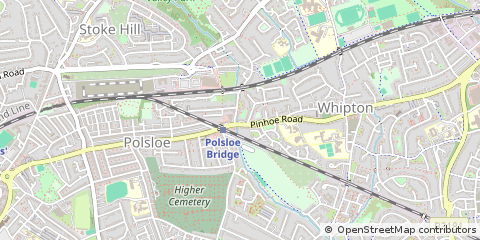 Map of Exeter