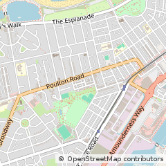 Map of Fleetwood, Lancashire