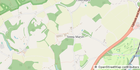 Map of Petersfield, Hampshire