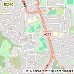 Map of Maidstone, Kent