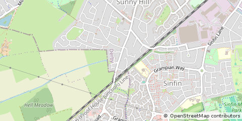 Map of Derby