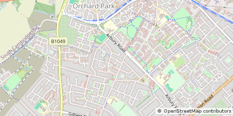 Map of Cambridge