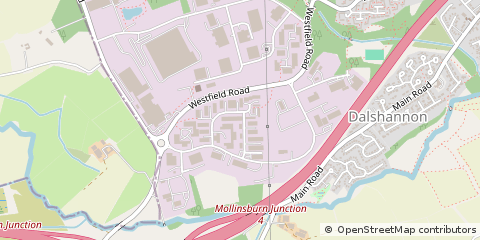 Map of Cumbernauld
