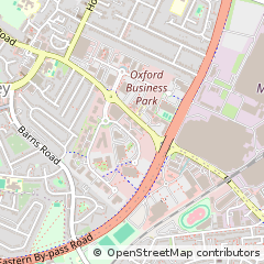 Map of Oxford, Oxfordshire
