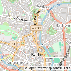 Map of Bath