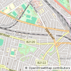 Map of Brighton, East Sussex