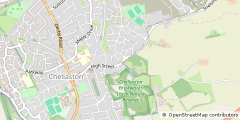 Map of Derby