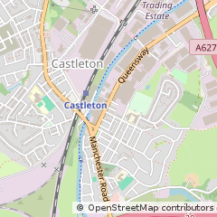 Map of Rochdale, Lancashire