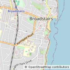 Map of Broadstairs, Kent