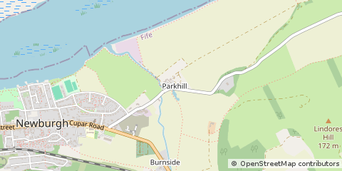 Map of Cupar