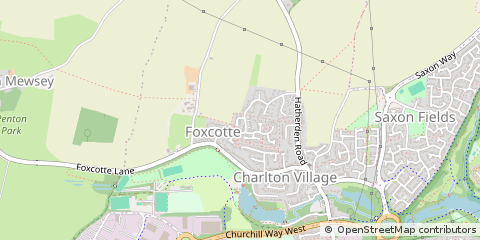 Map of Andover, Hampshire