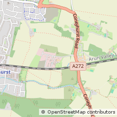 Map of Billingshurst, West Sussex
