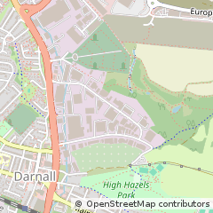 Map of Sheffield