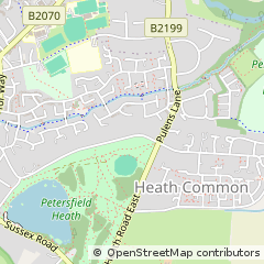 Map of Petersfield, Hampshire