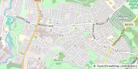 Map of Manchester