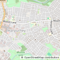 Map of Manchester