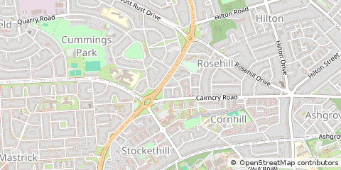 Map of Aberdeen