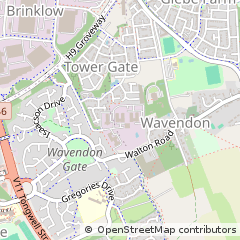 Map of Milton Keynes