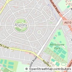 Map of Nottingham