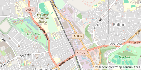 Map of Bradford