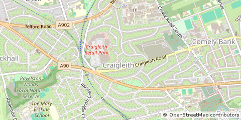 Map of Edinburgh