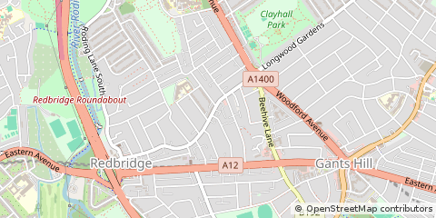 Map of Ilford