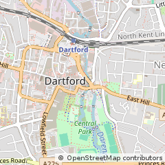 Map of Kent