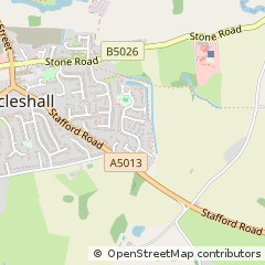 Map of Stafford