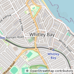 Map of Whitley BAY