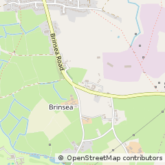 Map of Congresbury, Somerset